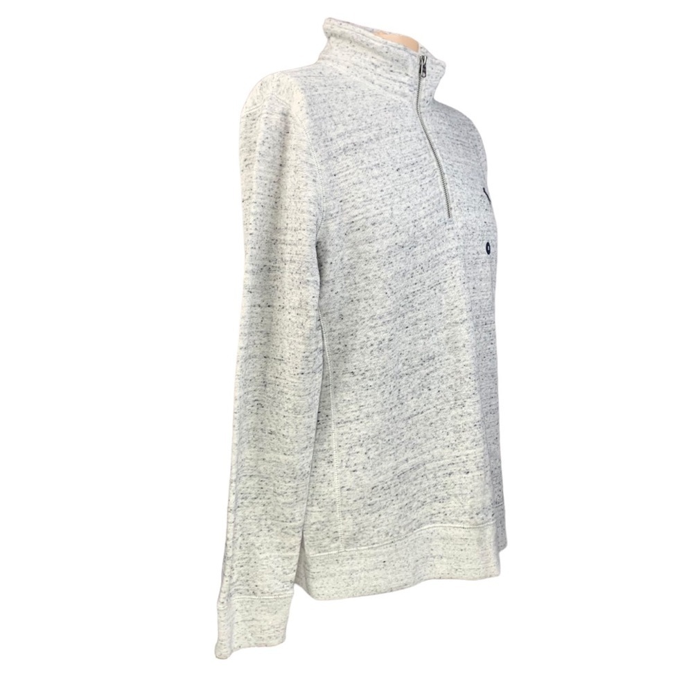 NWT Abercrombie & Fitch Medium 1/4 Zip Soft Fleece Pullover - Picture 2 of 9